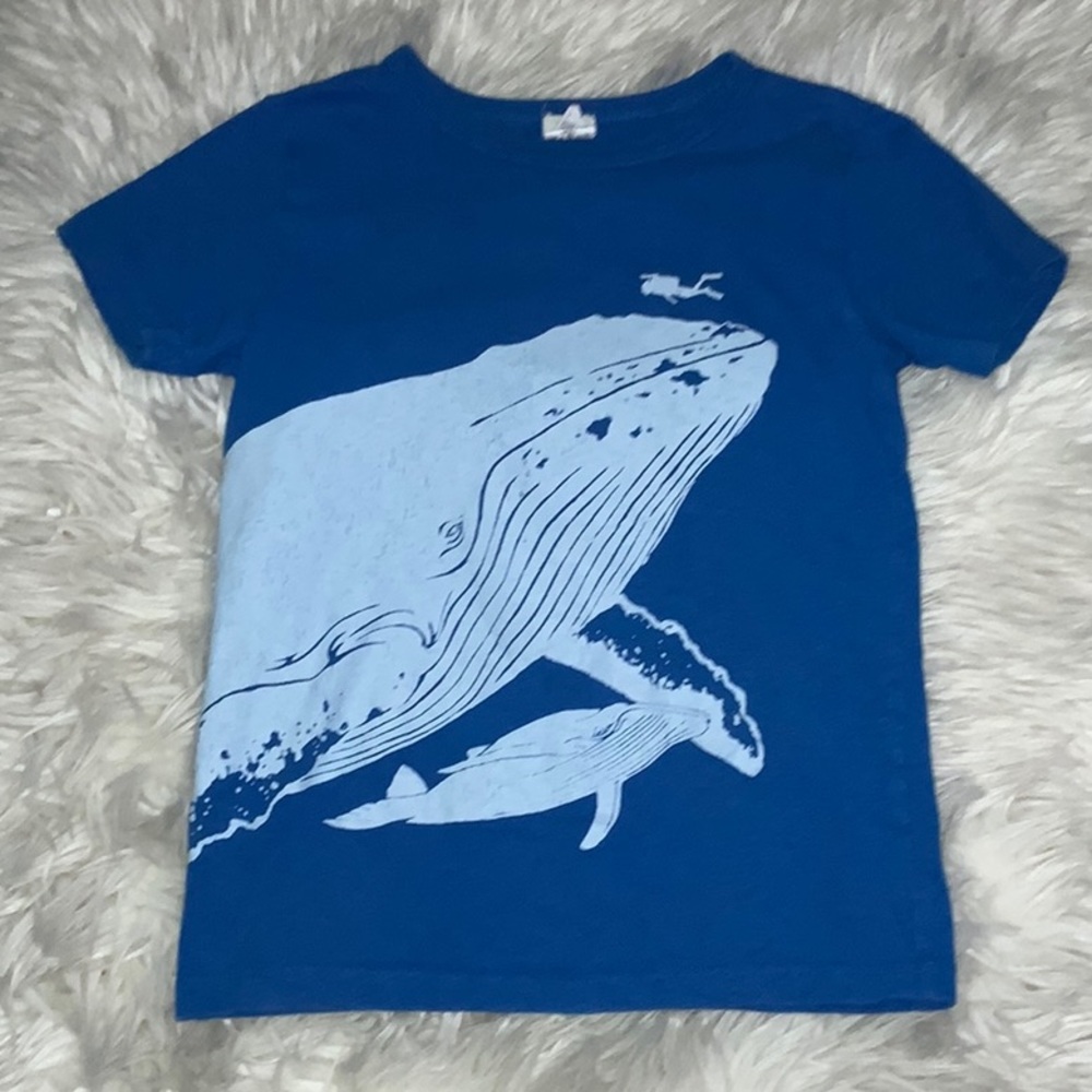 Boys blue underwater tee